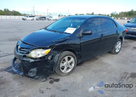 2013 Toyota Corolla Le z USA, uszkodzony, nr VIN 5YFBU4EE9DP077616